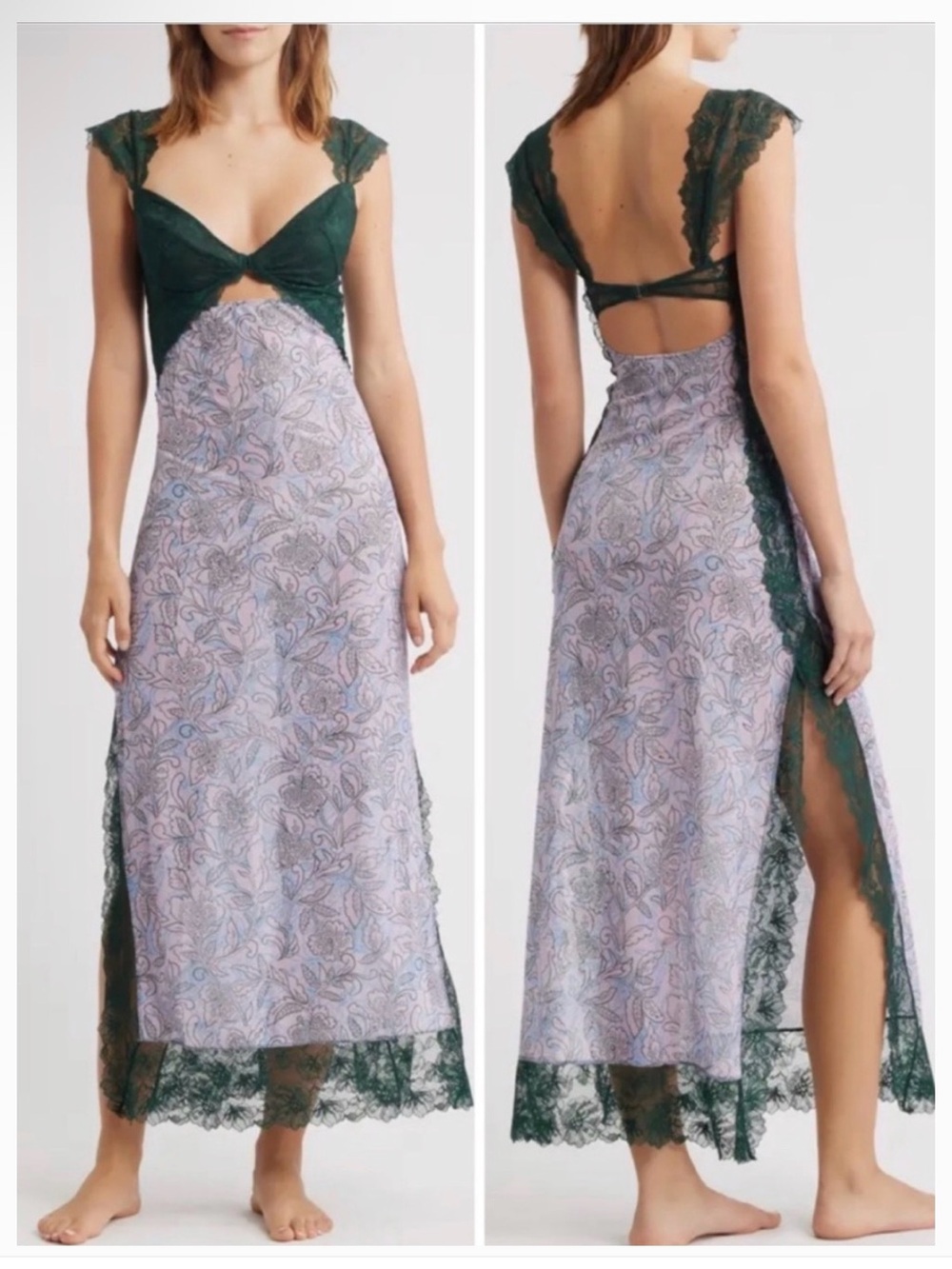 Free people Suddenly Fine Maxi Slip Dress